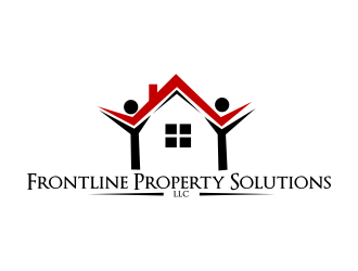 Frontline Property Solutions , LLC  logo design by Greenlight