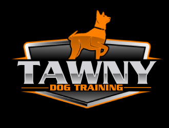 Tawny Dog Training logo design by ElonStark