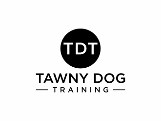 Tawny Dog Training logo design by andayani*