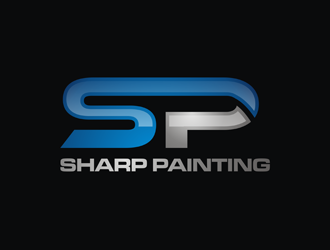 Sharp Painting  logo design by dollarpush