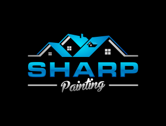 Sharp Painting  logo design by Humhum