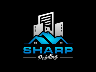 Sharp Painting  logo design by Humhum