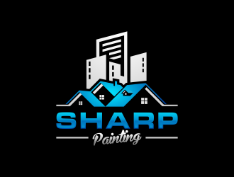 Sharp Painting  logo design by Humhum