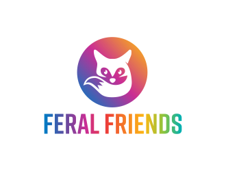 Feral Friends logo design by GassPoll