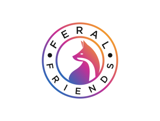 Feral Friends logo design by GassPoll
