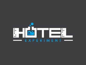 Hotel Experiment logo design by ascii