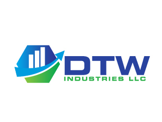 DTW Industries LLC logo design by ElonStark