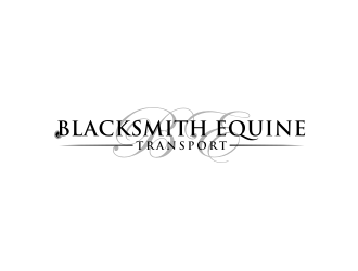 Blacksmith Equine Transport logo design by johana