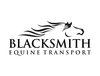 Blacksmith Equine Transport logo design by cintoko