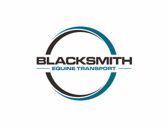 Blacksmith Equine Transport logo design by afra_art