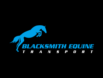 Blacksmith Equine Transport logo design by Greenlight