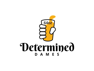 Determined Dames logo design by DMC_Studio