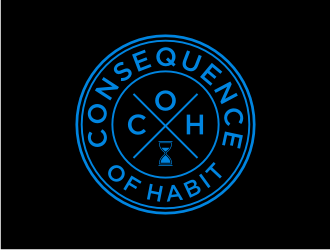 Consequence of Habit logo design by johana