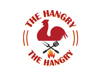 The Hangry Rooster logo design by drifelm