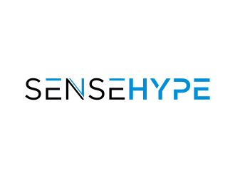 SenseHype logo design by GassPoll
