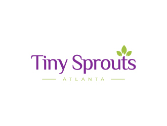 Tiny Sprouts Atlanta logo design by wongndeso