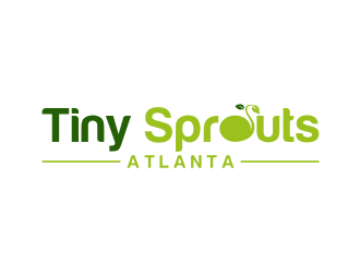 Tiny Sprouts Atlanta logo design by puthreeone