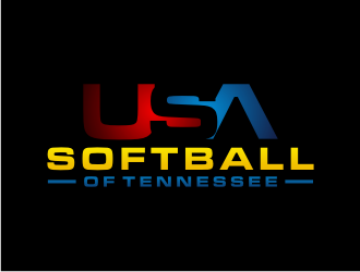 USA Softball of Tennessee logo design by Artomoro