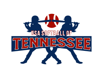 USA Softball of Tennessee logo design by naldart