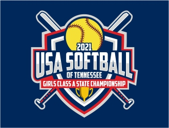 USA Softball of Tennessee logo design by Alfatih05