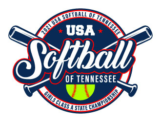 USA Softball of Tennessee logo design by daywalker