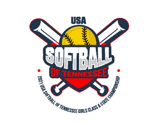 USA Softball of Tennessee logo design by fawadyk