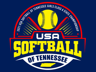 USA Softball of Tennessee logo design by DreamLogoDesign