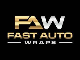 Fast Auto Wraps logo design by p0peye