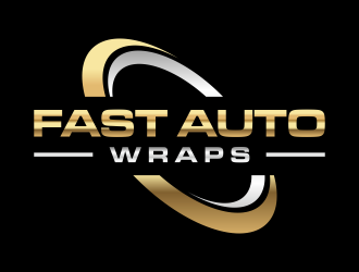 Fast Auto Wraps logo design by p0peye