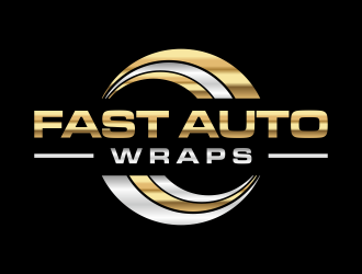 Fast Auto Wraps logo design by p0peye