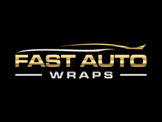 Fast Auto Wraps logo design by p0peye