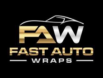 Fast Auto Wraps logo design by p0peye