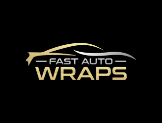 Fast Auto Wraps logo design by Humhum