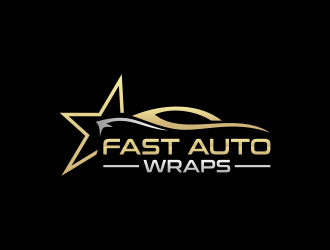 Fast Auto Wraps logo design by Humhum