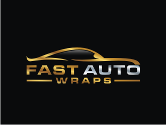 Fast Auto Wraps logo design by Artomoro