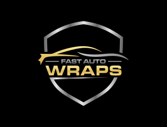 Fast Auto Wraps logo design by Humhum