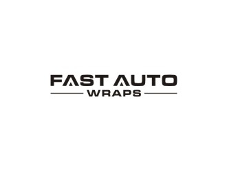 Fast Auto Wraps logo design by bombers