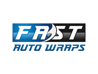 Fast Auto Wraps logo design by Rizqy