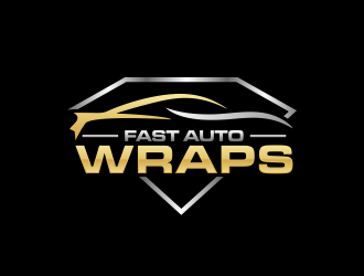 Fast Auto Wraps logo design by Humhum