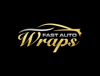 Fast Auto Wraps logo design by Humhum