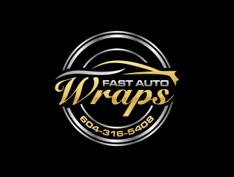 Fast Auto Wraps logo design by Humhum