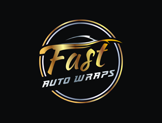 Fast Auto Wraps logo design by Rizqy