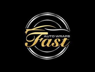 Fast Auto Wraps logo design by Humhum