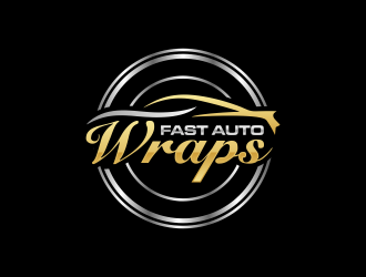 Fast Auto Wraps logo design by Humhum