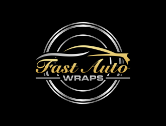 Fast Auto Wraps logo design by Humhum