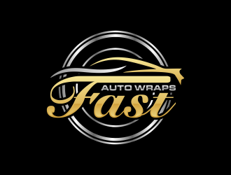 Fast Auto Wraps logo design by Humhum