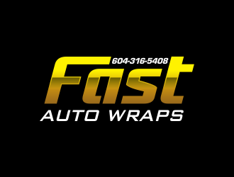 Fast Auto Wraps logo design by ingepro