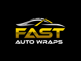 Fast Auto Wraps logo design by ingepro