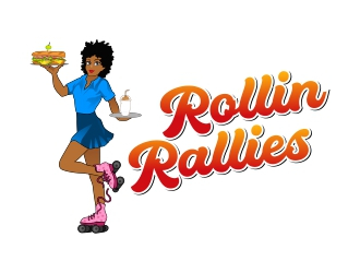 Rollin Rallies logo design by rizuki