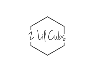2 Lil Cubs logo design by pel4ngi